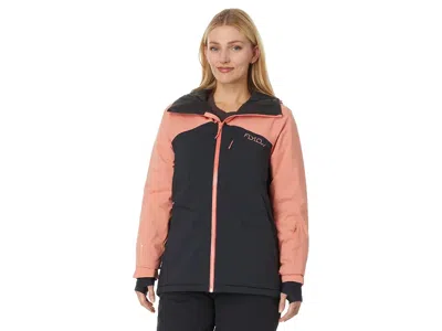 Flylow Freya Jacket Women's Clothing Black/sundrenched: Xl, Polyester