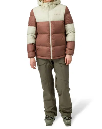 Flylow Gear Betty Down Jacket In Bluff/mist In Beige