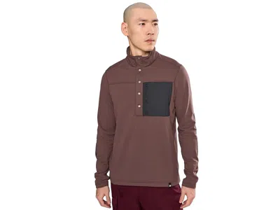 Flylow Micah Fleece Men's Clothing Brew/black: Sm, Spandex/polyester/fleece In Multi
