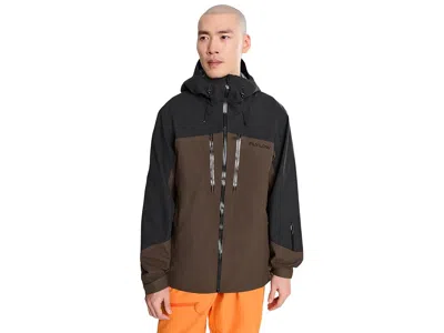 Flylow Quantum Pro Jacket Men's Clothing Black/brew: 2xl, Polyester In Brown