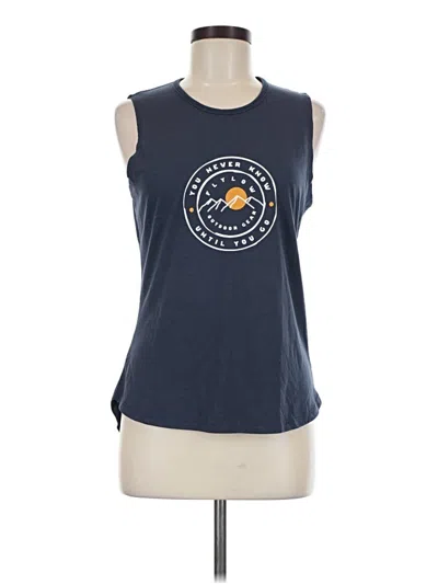 Pre-owned Flylow Sleeveless T-shirt In Blue