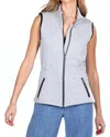 Flynn Charlie Vest In Heather Grey In Grey