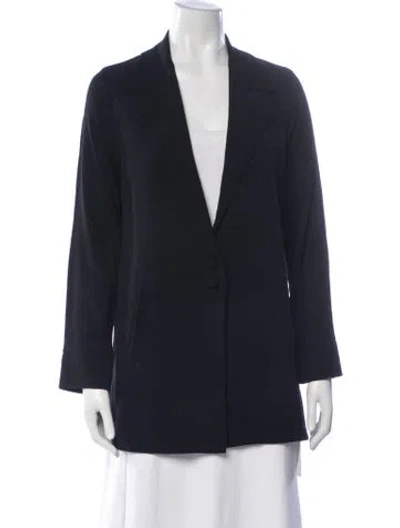 Pre-owned Flynn Skye Blazer In Blue