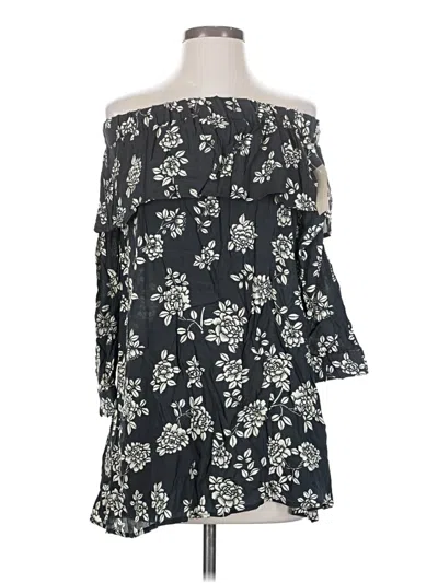 Pre-owned Flynn Skye Casual Dress In Black