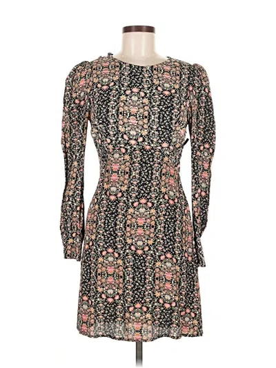 Pre-owned Flynn Skye Casual Dress In Black