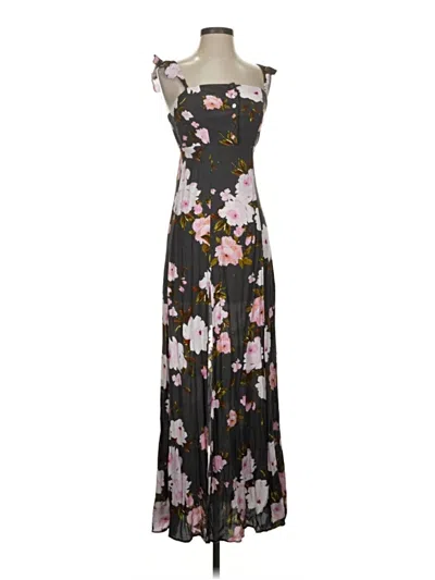 Pre-owned Flynn Skye Casual Dress In Black