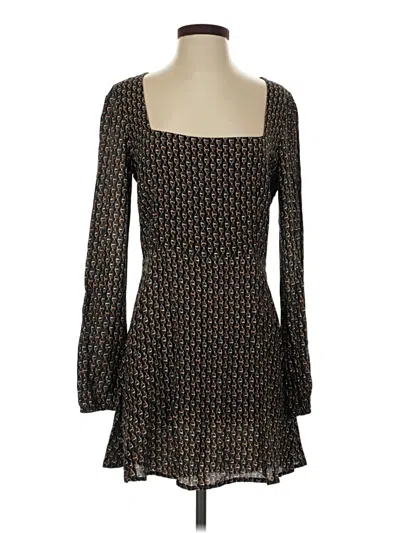 Pre-owned Flynn Skye Casual Dress In Black