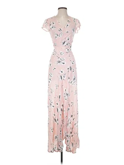 Pre-owned Flynn Skye Casual Dress In Pink