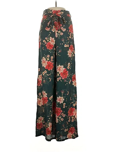 Pre-owned Flynn Skye Casual Pants In Green