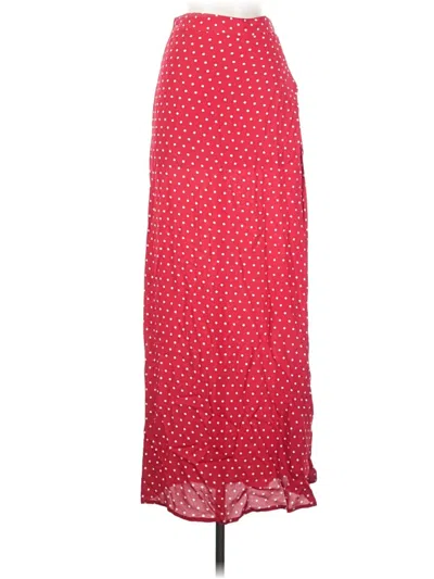 Pre-owned Flynn Skye Casual Skirt In Red