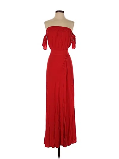 Pre-owned Flynn Skye Cocktail Dress In Red