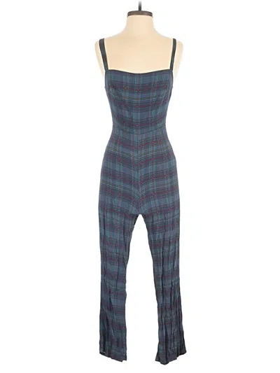 Pre-owned Flynn Skye Jumpsuit In Blue