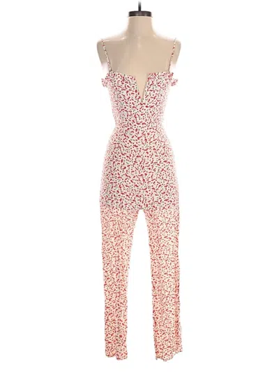 Pre-owned Flynn Skye Jumpsuit In Red