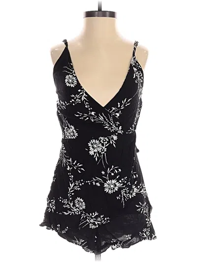 Pre-owned Flynn Skye Romper In Black