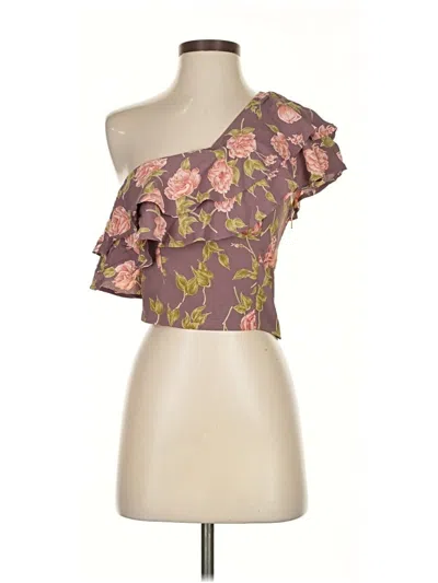 Flynn Skye Sleeveless Blouse In Brown