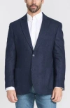 Flynt Wool Blend Sport Coat In Blue