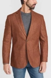 Flynt Wool Blend Sport Coat In Brown