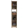 Fm Furniture Charlotte Linen Cabinet, Two Dressers, Division, One Shelf In Brown