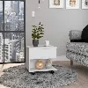 Fm Furniture Portland Lift Top Coffee Table In White