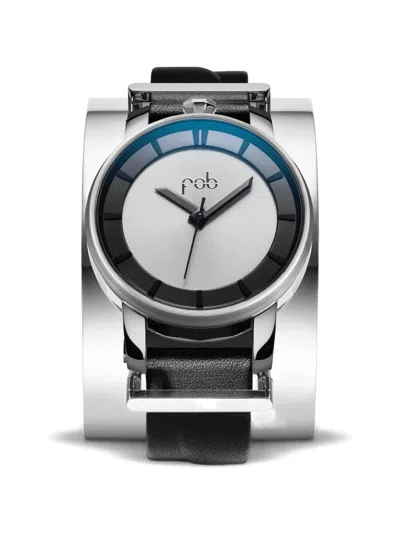 Fob Paris R360 Glass Cuff 36mm Watch In Blue