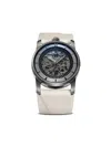 Fob Paris R413 Silver Skeleton 41mm