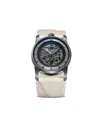 Fob Paris Silver Skeleton 41mm In Silver