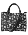 Foco Brooklyn Nets Repeat Brooklyn Tote In Black