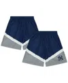 Foco Blue New York Yankees Colorblocked Shorts In Blue