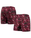 Foco Men's  Maroon Mississippi State Bulldogs Island Palm Swim Trunks In Garnet