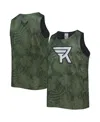 Foco Men's Green/black Rochester Knighthawks Reversible Mesh Tank Top In Gold