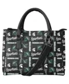 Foco Michigan State Spartans Repeat Brooklyn Tote In Black