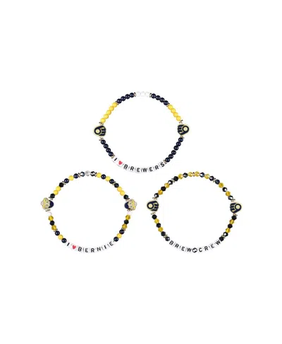 Foco Milwaukee Brewers Friendship Bracelet, Set Of 6 In No Color