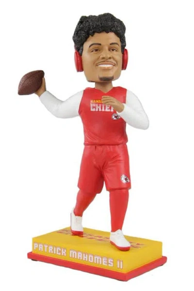 Foco Patrick Mahomes (kansas City Chiefs) Pregame Clarktoys Exclusive Nfl Bobblehead In Multi-color