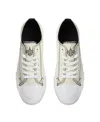 Foco Women's  Cream New Orleans Saints Low Top Canvas Shoes In Cream