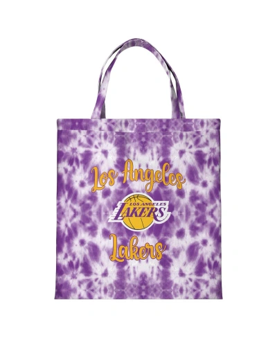 Foco Women's  Los Angeles Lakers Script Wordmark Tote Bag In Purple
