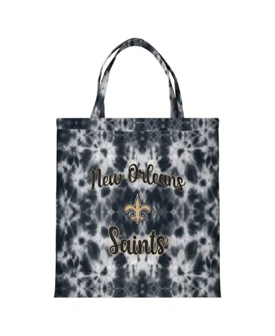 Foco Women's  New Orleans Saints Script Wordmark Tote Bag In Black