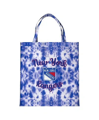 Foco Women's  New York Rangers Script Wordmark Tote Bag In Blue