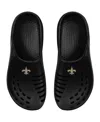 Foco Youth Boys And Girls  Black New Orleans Saints Sunny Day Clogs In Black