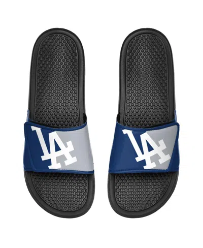 Foco Kids' Youth Boys And Girls  Los Angeles Dodgers Colorblock Big Logo Legacy Slide Sandals In Multi