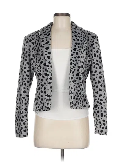 Pre-owned Focus 2000 Blazer Jacket In Silver