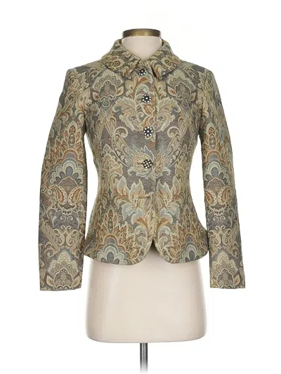 Pre-owned Focus 2000 Jacket In Brown