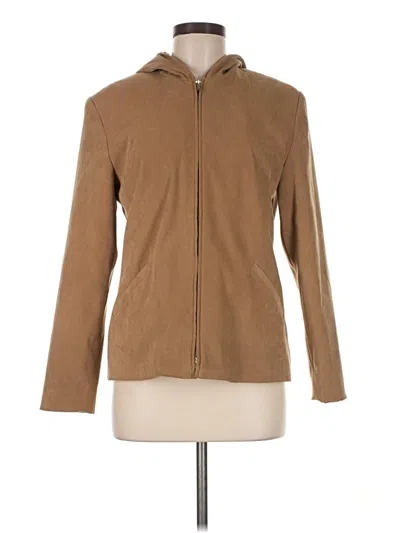 Pre-owned Focus 2000 Zip Up Hoodie In Tan