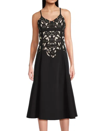 Focus By Shani Midi Dress In Black