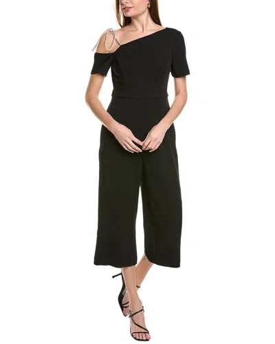 Focus By Shani Off-the-shoulder Jumpsuit In Black