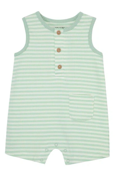 Focus Babies' Fish Rib Romper In Green