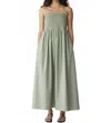 Foemina Liv Maxi Dress In Willow In Green