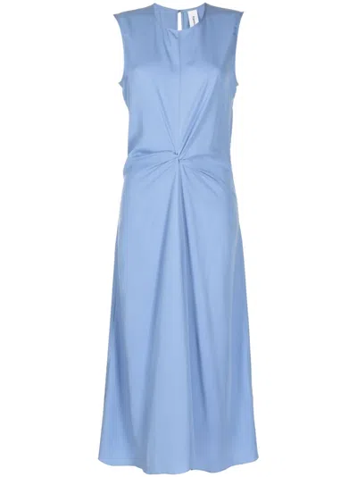 Foemina Oona Twist-detail Midi Dress