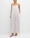 Foemina Viv Pintuck Seersucker Maxi Dress In White