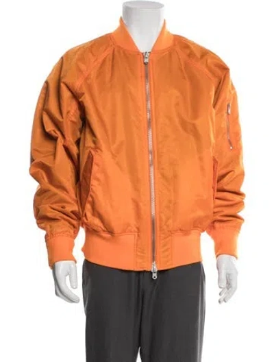 Pre-owned Fog Fear Of God 2016-2017 Collection Two Bomber Jacket In Orange