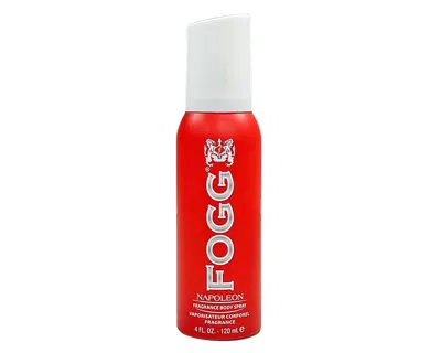 Fogg Fragrance Men's Napoleon Body Spray 4.0 oz Fragrances 8908001158244 In Red
